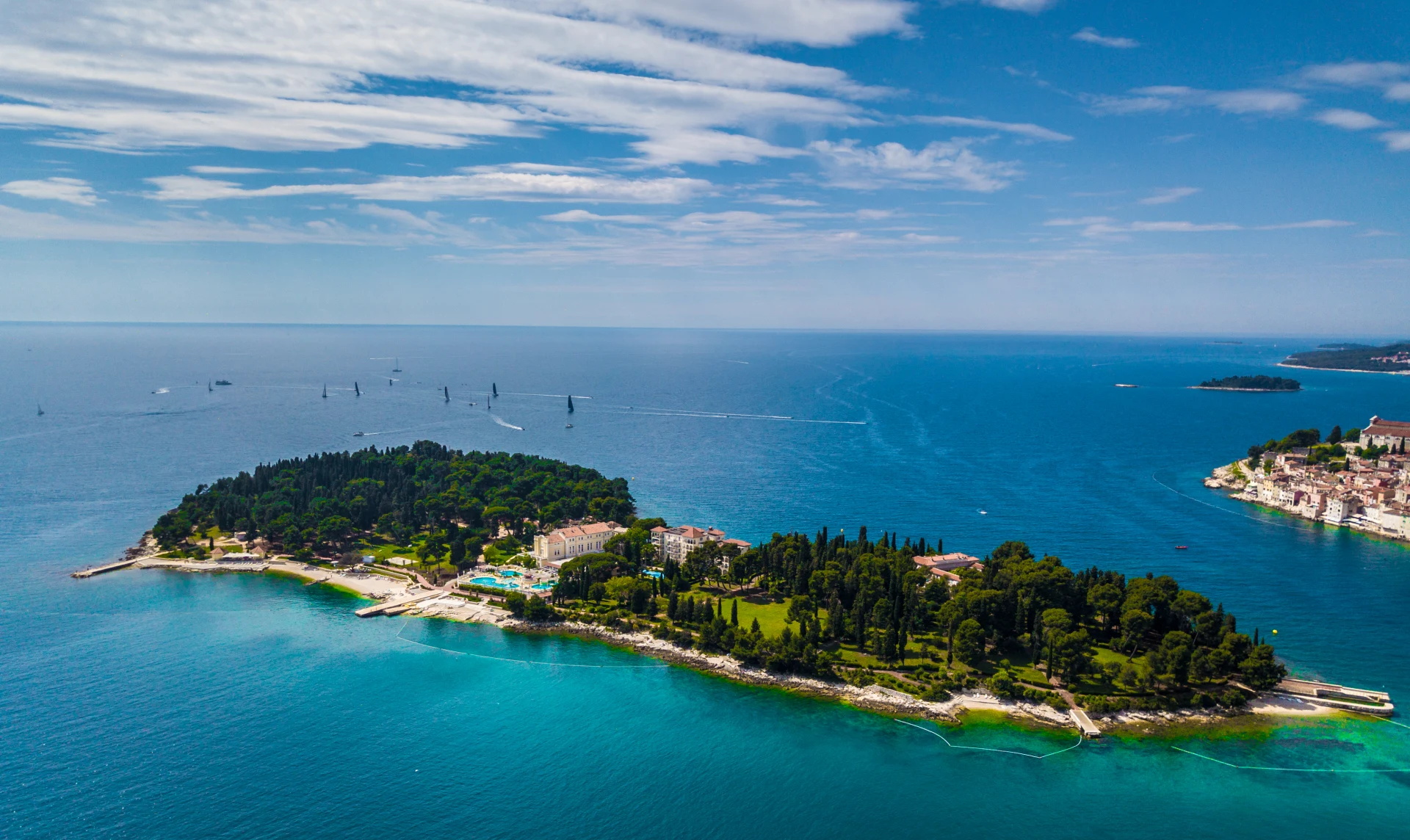 St. Catherine Island off Rovinj old town